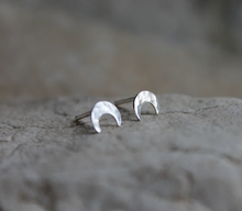 Load image into Gallery viewer, Lightning / Moon Studs - Pacific Alchemy
