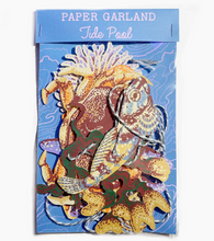 Load image into Gallery viewer, Tide Pool - Paper Garland - Hissing Mink