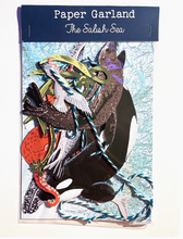 Load image into Gallery viewer, Salish Sea - Paper Garland - Hissing Mink