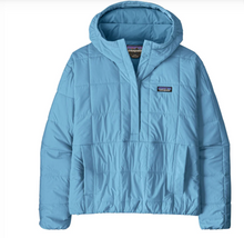 Load image into Gallery viewer, Women's Light Gust Hooded Pullover - Shore Blue