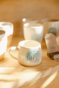 Handmade Ceramic Mug - Caravan x Paige Coull