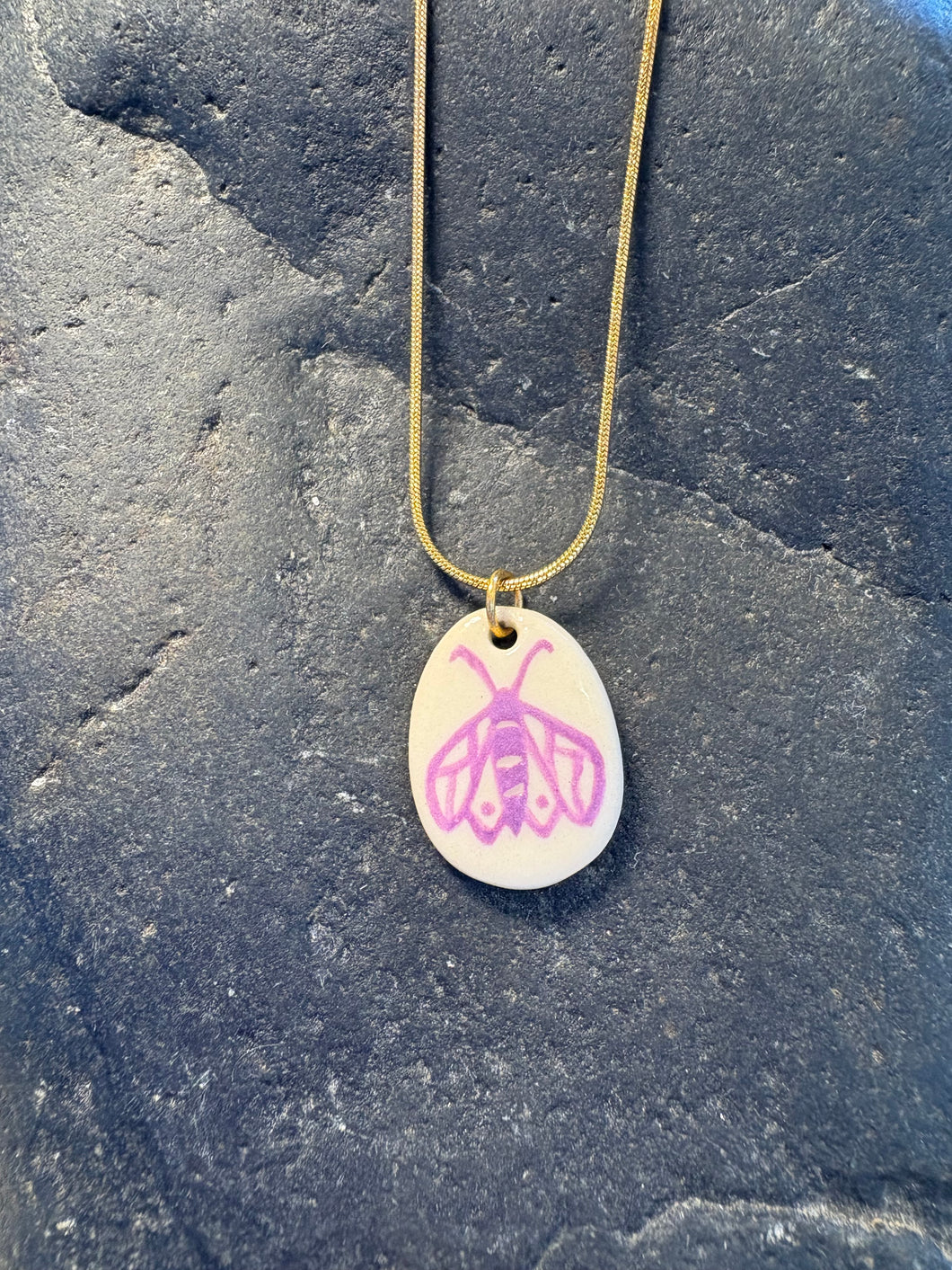 Ceramic Pendant necklace - Maya's pot shop