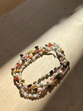 Load image into Gallery viewer, Bead Faerie - mabon necklace: pearls with agate
