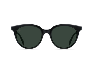 Lily - black / green polarized