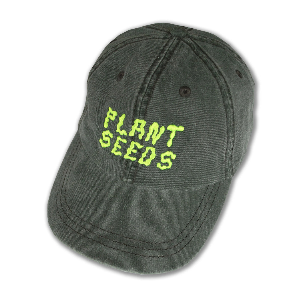 Embroidered Plant Seeds Cap - Banquet Workshop
