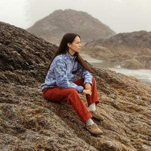 Synch Snap Fleece - Mother Tree Barnacle Blue - W