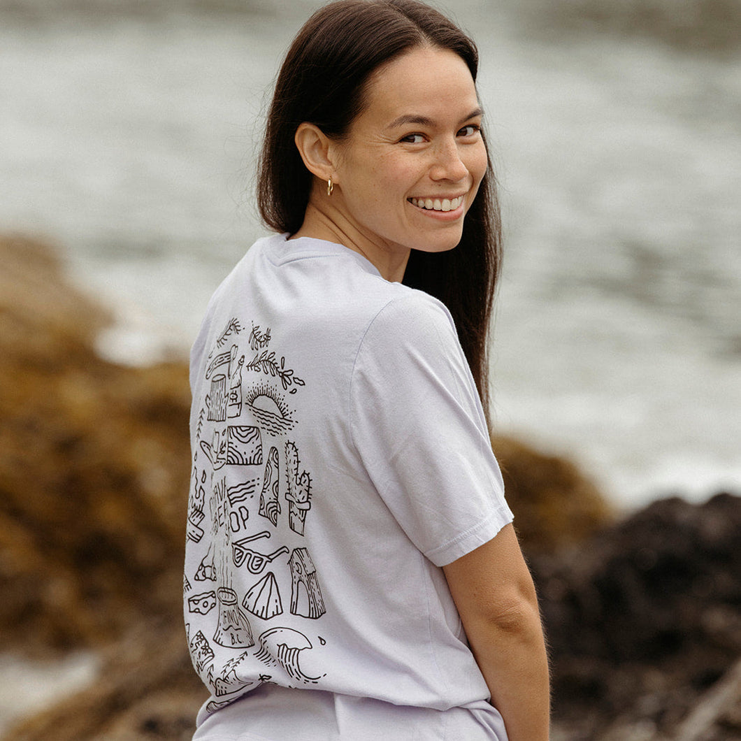 Caravan Tee - Allover Print - Women