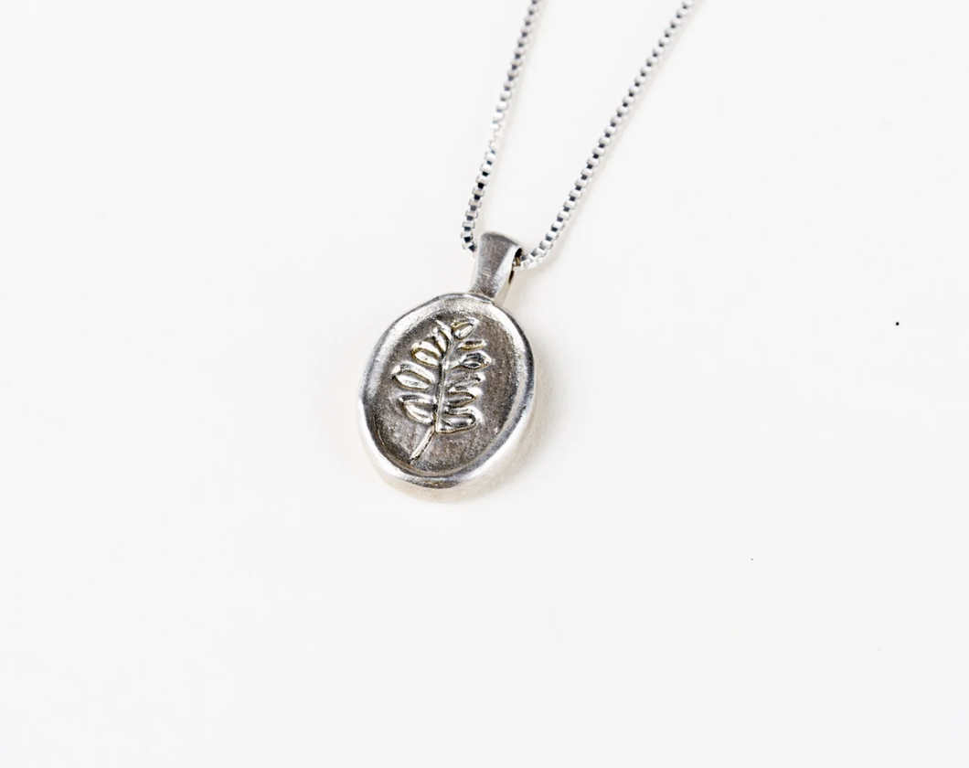 Lisa Fletcher -  Silver Carve Necklace