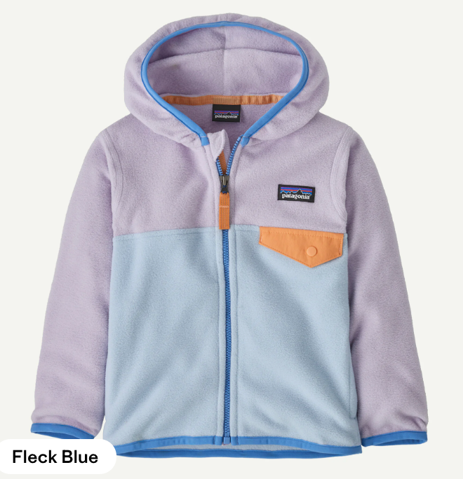 Baby Micro D Fleck Blue