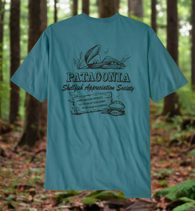 Aquatic Action Tee - Wetland Blue - M’s