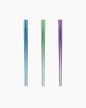 Load image into Gallery viewer, Titanium chopsticks - Blue
