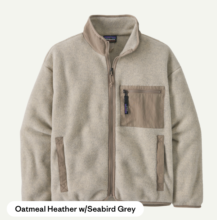 Oatmeal Heather w/seabird  - Synch Jacket - W