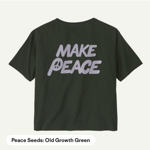Easy Cut Tee - Peace - Green - W’s