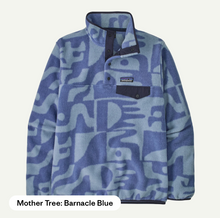 Load image into Gallery viewer, Synch Snap Fleece - Mother Tree Barnacle Blue - W
