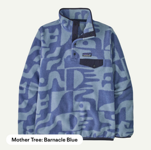 Synch Snap Fleece - Mother Tree Barnacle Blue - W