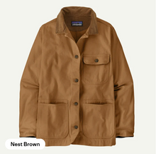 Load image into Gallery viewer, Point Reyes Canvas Coat - Nest Brown - W
