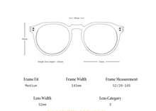 Load image into Gallery viewer, Remmy 52 - Cambria/ Green Polarized - Raen
