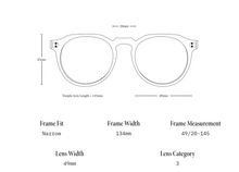 Load image into Gallery viewer, Remmy 49 - Recycled Black/ Green Polarized - Raen
