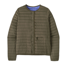 Load image into Gallery viewer, Women's Lightweight Reversible Down Sweater™ Cardigan
