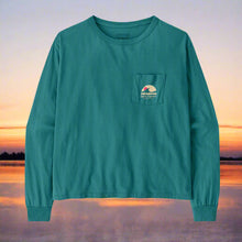 Load image into Gallery viewer, Easy Cut Longsleeve - Applied Imagination -Wetland Blue - W’s
