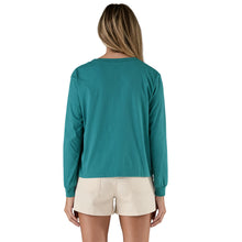 Load image into Gallery viewer, Easy Cut Longsleeve - Applied Imagination -Wetland Blue - W’s
