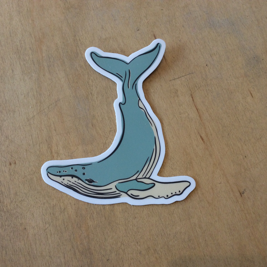 Tofino Jazz Festival - Whale - Sticker